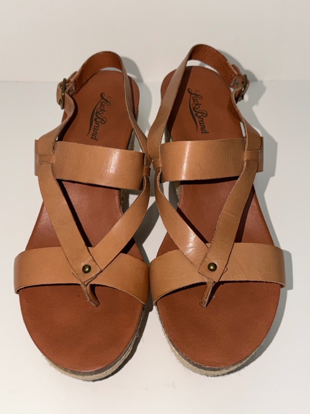 Lucky Brand wedge sandals